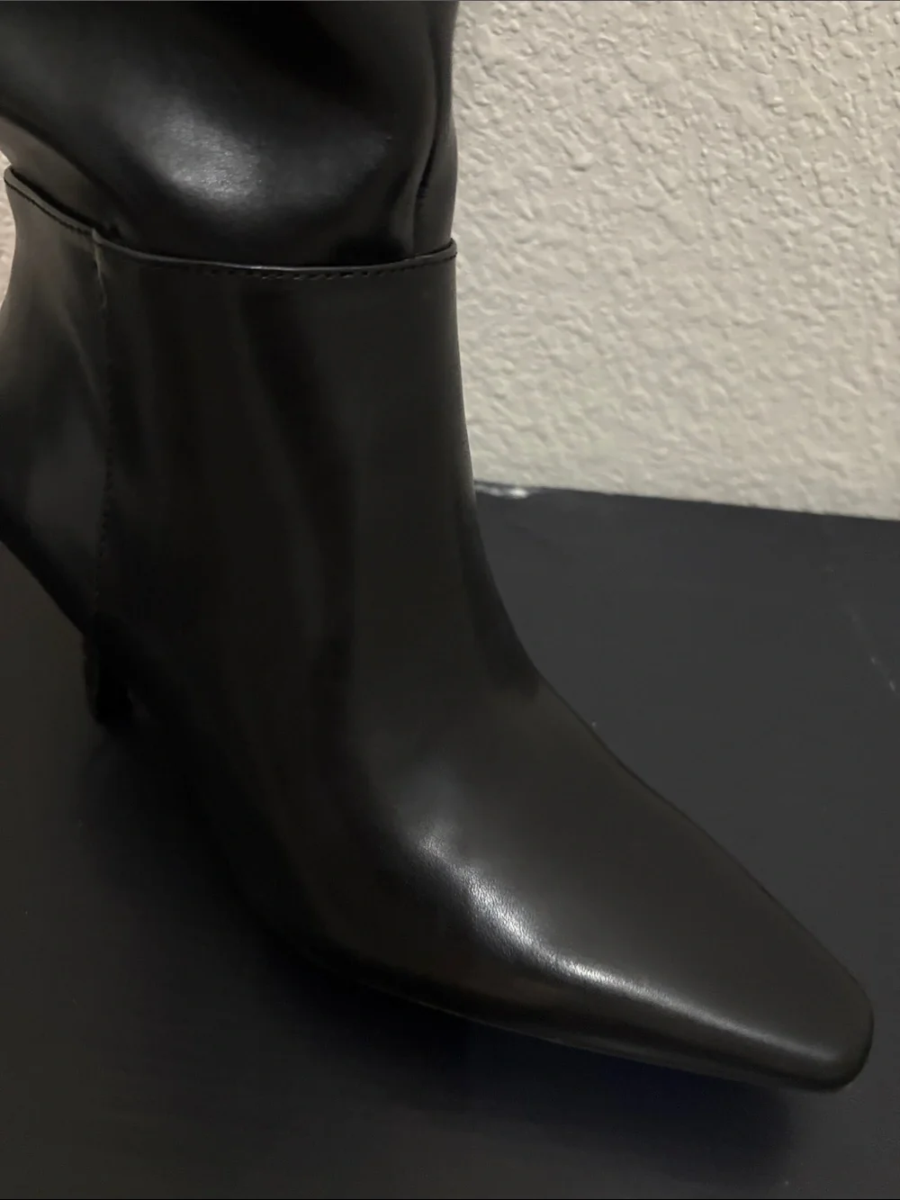 Over-the-Knee Boots with Pointed Toe